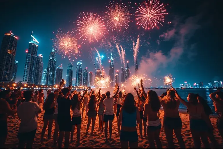 Where To Watch Dubai Fireworks For Free.